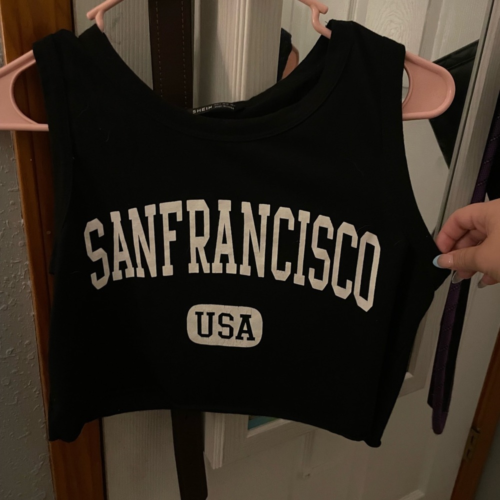 San Francisco Tank/Crop-Top